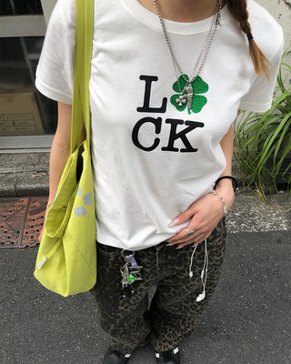 (ORIGINAL) Lucky Glow Clover T-Shirt