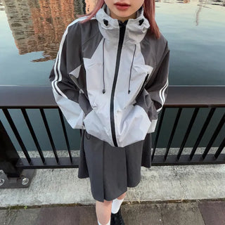 Pleated medium skirt