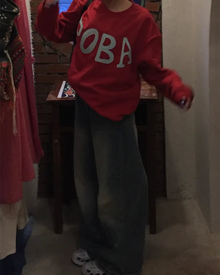 (Unisex) POBA Patch Sweatshirt