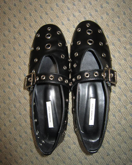 Eyelet Mary Jane