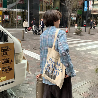Check pattern shirt