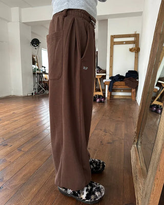 (ORIGINAL) Side-tuck Loose Fit Sweatpants (Fleece Lined)