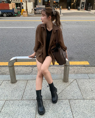 Sheer Loose Fit Shirt