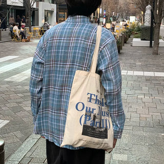 Check pattern shirt