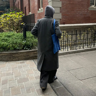 Double maxi coat