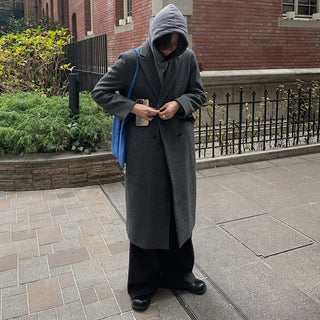 Double maxi coat