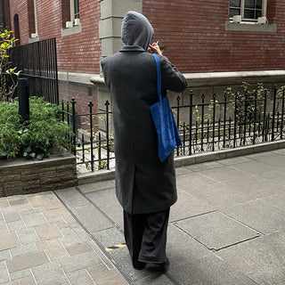 Double maxi coat