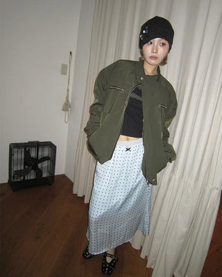 Multi-button slub beanie