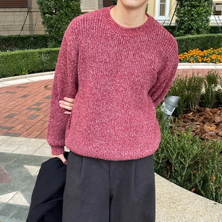(Unisex) Blurred Round Knit