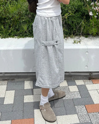 Adjustable Flare Bermuda Sweatpants