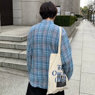 Check pattern shirt