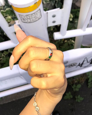 Colorful Cubic Ring