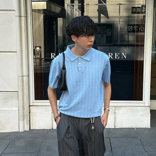 (Unisex) Simple Line Shoulder Bag