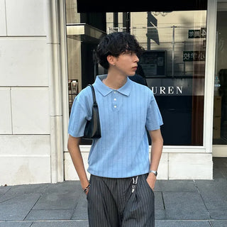 (Unisex) Simple Line Shoulder Bag