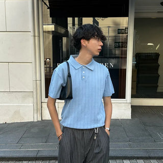(Unisex) Simple Line Shoulder Bag