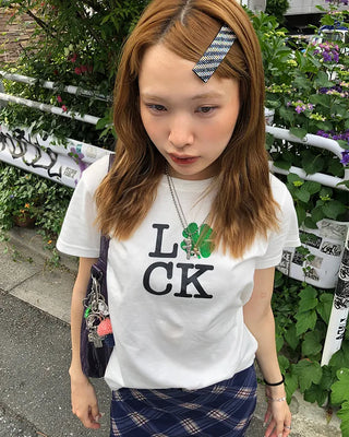 (ORIGINAL) Lucky Glow Clover T-Shirt