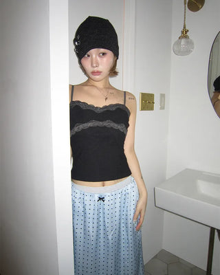 Multi-button slub beanie