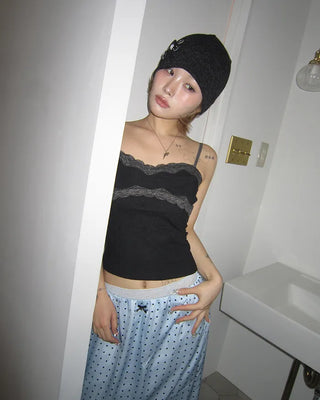 Multi-button slub beanie