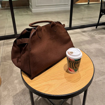 Belt Brown Tote Bag