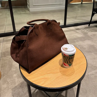 Belt Brown Tote Bag
