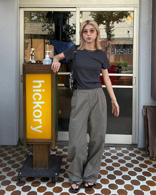 Tucked Summer Wide Chino Pants
