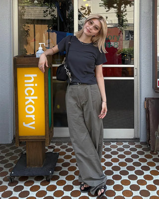 Tucked Summer Wide Chino Pants