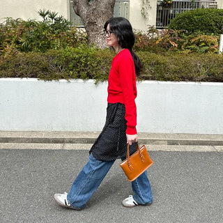 Cropped Collar Cardigan