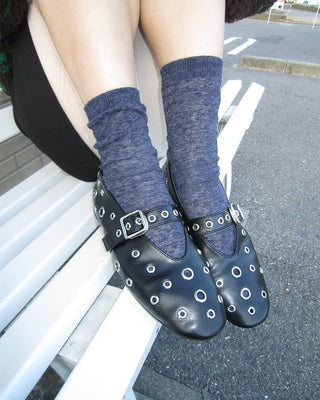Eyelet Mary Jane