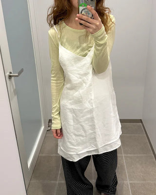 Layered camisole dress