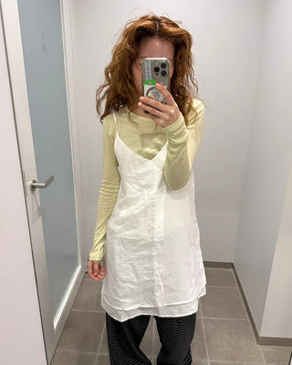 Layered camisole dress