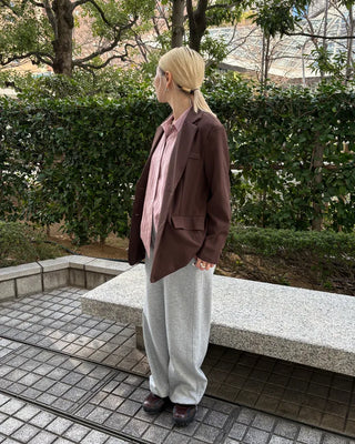 Silver Tag 2-Way Hem Rib Easy Pants