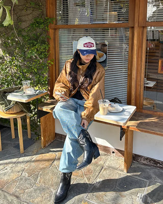 Stitch Patch Bicolor Cap