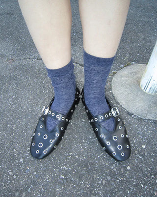Eyelet Mary Jane