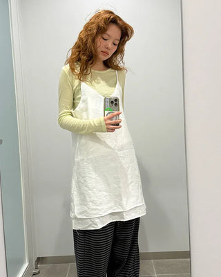 Layered camisole dress