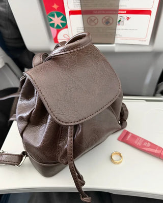 Leather Mini Backpack