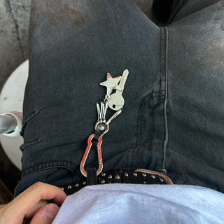 Vintage key ring