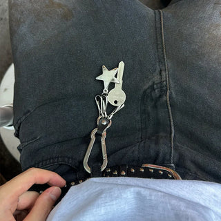 Vintage key ring