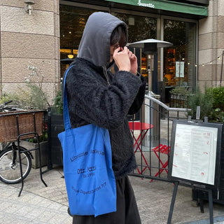 (Unisex) Shaggy Round Zip Jacket