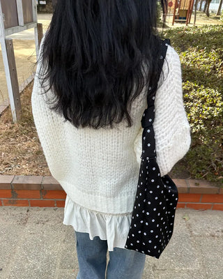 Loose-fit colored knit