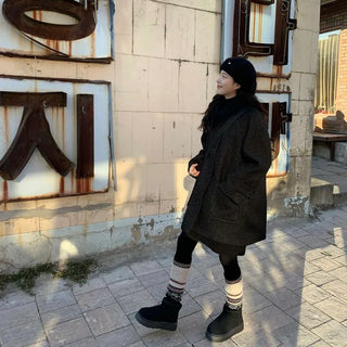 Boucle Half Coat