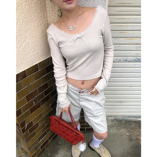 Lace Ribbon T-shirt