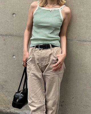 Vintage Wash Unique Stitch Pants