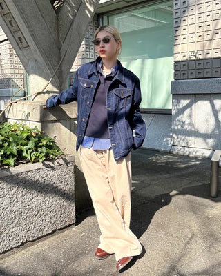 One-pocket gingham check shirt