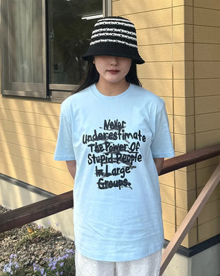 Spray lettering half T
