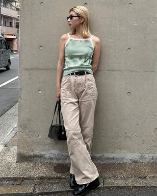 Vintage Wash Unique Stitch Pants