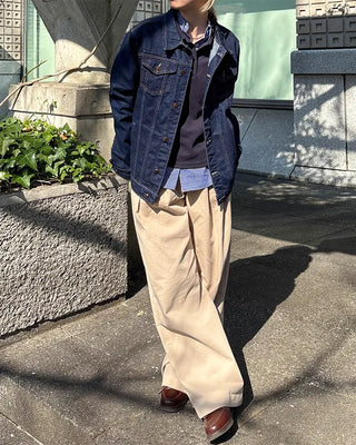 One-pocket gingham check shirt