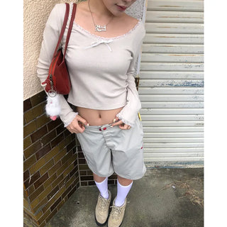 Lace Ribbon T-shirt