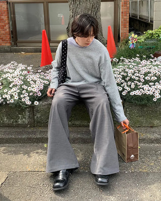 (Unisex) Sheer Round Knit
