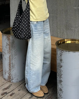 Round-toe slip-on loafers