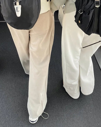 (2 types/7 colors) Side-tuck sweatpants